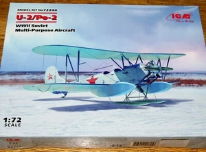 ICM 72244 Polikarpov U-2/Po-2 Sowj. Mehrzweckflugzeug Kit 1:72 - Picture 1 of 1