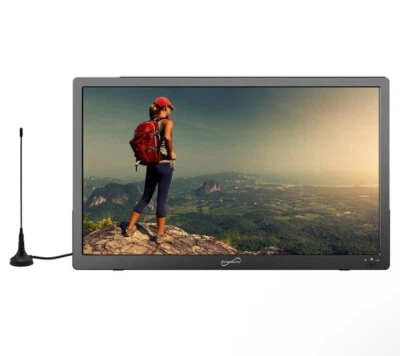 SuperSonic 13.3 inch Portable LED TV with HDMI & FM Radio - SC2813, Brand New - Image 1 of 4