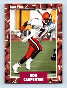 1991 Star Pics Rob Carpenter Syracuse Orangemen #79 - Picture 1 of 2