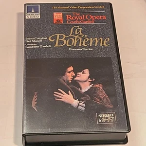 La Boheme (VHS, 1990) Royal Opera Very Good - Picture 1 of 2