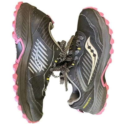 Zapatillas de Trail Running Saucony Excursion TR 15 para Mujer Talla 9.5W Negro Rosa S10669-34 Foto 1 de 4