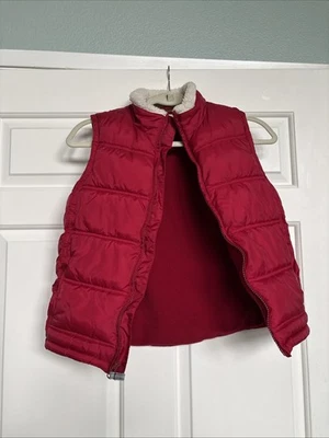 Gymboree, Chaleco Rojo Niña, Talla M (7-8) Foto 1 de 4