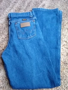 Vintage Wrangler Denim Jeans High Rise 13MWZ Damengröße 16 Regular - Bild 1 von 7
