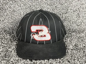 Dale Earnhardt #3 Nascar SnapBack Pinstripe Hat Intimidator Sports Image Vintage - Picture 1 of 8