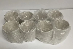 10 Oz Candle Science White Nordic Ceramic Tumbler- Empty jars 8 Count. - Picture 1 of 6