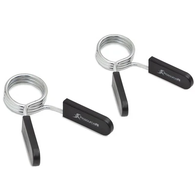 ProsourceFit Olympic Barbell Spring Clip Collar 2-inch Pair with Easy-Grip - Image 1 of 4