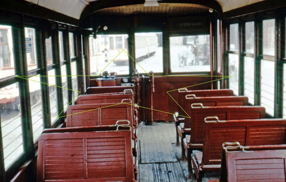 Montreal Traction Company #200 camión individual Birney en extensión Kodachrome duplicada Foto 1 de 1