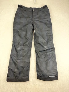 Columbia Omni-Tech Snow Pants Mens Large Black Waterproof Insulated Ski *Read - Picture 1 of 12