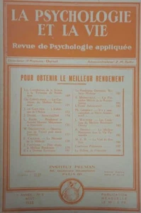 Psychologie und Leben Nr. 8 - August 1933 | Kollektiv | Guter Zustand - Bild 1 von 1