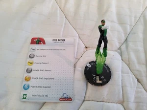 VINTAGE DC HEROCLIX: KYLE RAYNER #037 FROM CRISIS, w/ CARD - Picture 1 of 1