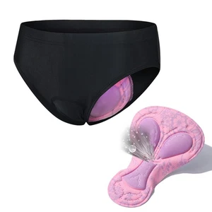 Pink M Women Cycle Underwear Gel Padded Bike Shorts Briefs Under HOT - Bild 1 von 24