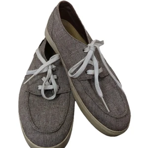 Sneakers REEF Deckhand 2 Coastal Cruisers da uomo taglia 8 scarpe stringate in schiuma di tela marrone chiaro - Foto 1 di 18