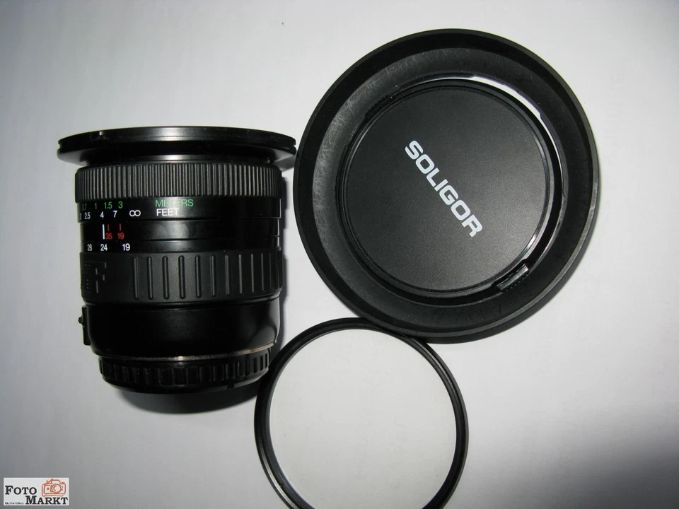 Objetivo Zoom Gran Angular EF 19-35 Mm 1:3,5-4,5 Para Canon EOS Digital - Imagen 1 de 3