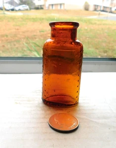 SCHÖNE GIFTFLASCHE MIT XXXX MUSTER, SOCKEL, SHARP & DOHNE, BALTIMORE, MD - Bild 1 von 2