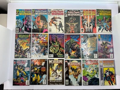 Wolverine Kitty Pryde, weapon X, Wolverine Gambit,  Sage Hulk, Punisher lot 18 - Image 1 of 4
