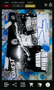 [Digital] Topps Slam Sheamus Finest Blue Checkerboard Moments LE Legendary - Bild 1 von 2