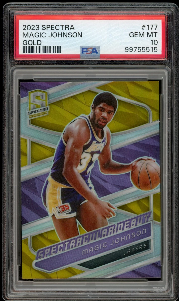 Magic Johnson Professional Sports Authenticator (PSA) Basketball