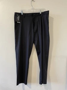 New Rhone Pants Men`s Size 36 x26 Commuter Pant Classic Flex-Knit Pocket Black - Picture 1 of 5