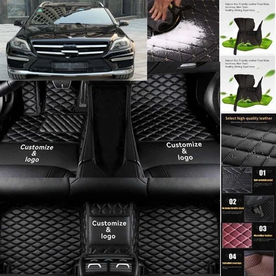 For Mercedes Benz GL Car Floor Mats All Weather Protection Floor Liners Foto 1 de 4