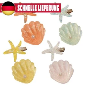 2pcs/set Girls Sea Star Shell Hairpins Irregular Hair Clip Women Fringe Hairgrip - Bild 1 von 13