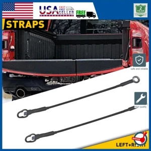 NEW Rear Tailgate Cables Straps Set 2 for 1987-2011 Dodge Dodge Dakota / Raider - Picture 1 of 8