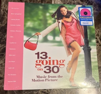 13 Going On 30 Soundtrack - Exclusive Limited Edition Pink Lipstick Vinyl LP new - Image 1 of 4