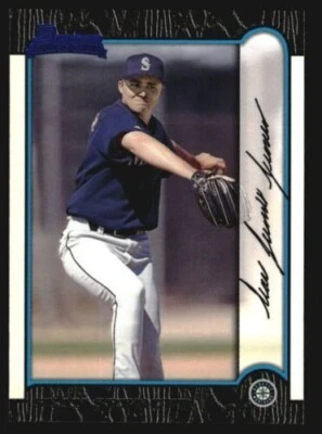 1999 Bowman Seattle Mariners Baseball Card #151 Sean Spencer RC - Image 1 of 2