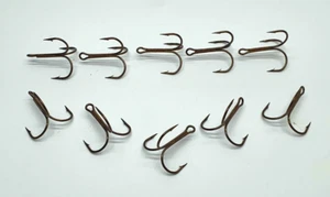 10 Ancorette MUSTAD - Ref. 35647 - Size 2/0 - Bronzed - EF373 - Picture 1 of 5