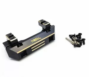 Treal X0023Z2F4Z Front Brass Bumper Mount 130g (Black) for Traxxas TRX-4 - Picture 1 of 1