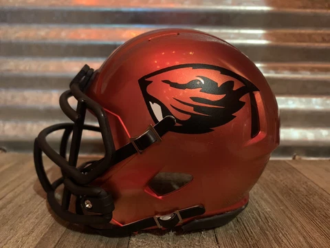 Custom Oregon State Beavers (2016-2018) Speed Mini Helmet Cover