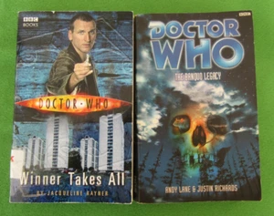LOT 2 PB NOVELS - BBC DOCTOR WHO SERIES: WINNER TAKES ALL; THE BANQUO LEGACY - Imagen 1 de 4