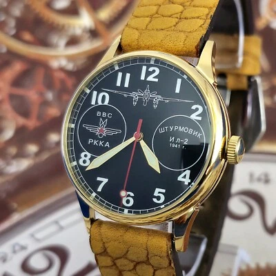 Vintage Watch USSR Sturmanskie RAKETA 2609.HA Soviet Wristwatch STURMOVIK IL-2 - Image 1 of 4