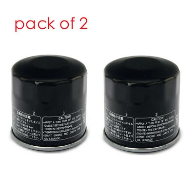 2 Pack Oil Filters for Yamaha YZF R1 YZF R6 2007 2008 2009-2020 5GH-13440-61-00 Foto 1 de 4