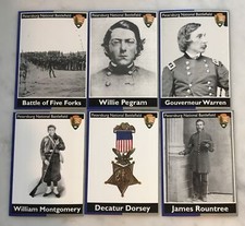 PETERSBURG NATIONAL PARK NPS CIVIL WAR TO CIVIL RIGHT TRADING CARDS