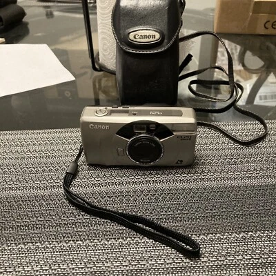 Canon ELPH 260Z 35mm Film Camera 30-60mm Zoom Lens  Tested Works W/Case Japan - Image 1 of 4