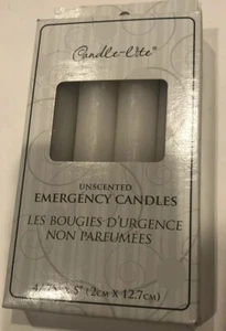 4-Pack Candle-Lite 3745595 Household Emergency Candles, 5" - Picture 1 of 2