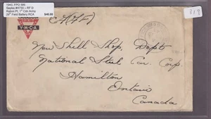 COVER 1943 FPO 586, RATION POINT, 1st CDN ARMY, 29th FIELD BATTERY RCA # 319 - Picture 1 of 2