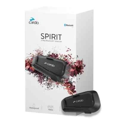 Cardo SPIRIT Motorcycle Helmet Headset Intercom Single Pack SPRT0001 - image 1 of 4