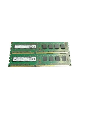 8GB (4GB X 2)Micron MT8KTF51264AZ-1G6E1  PC3L-12800U 1600MHz DDR3 - Image 1 of 4