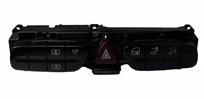 2003-2005 Mercedes-Benz C240 C320 W203 Dash Hazard Switches OEM A2038216279 - Image 1 of 4