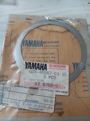 Yamaha Marine 6G5-45567-00-50 SHIM OEM Lower Drive Shim T:0.50MM 1X SINGLE - Image 1 of 2