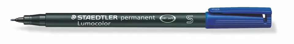 LUMOCOLOR 313-3 - UNIVERSALSTIFT - PERMANENT - S - BLAU - STAEDTLER # NEU OVP - Bild 1 von 1