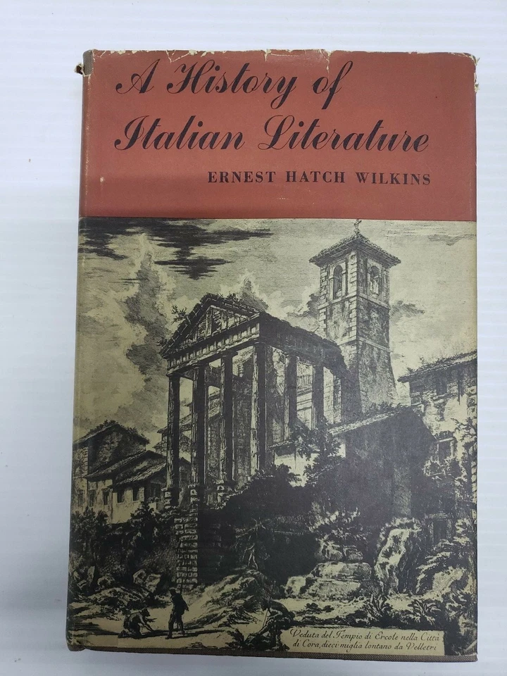 A History of Italian Literature by Ernest H. Wilkins (FC-33-4 - Image 1 of 3