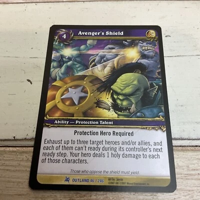 WORLD OF WARCRAFT Avengers Shield, Ability - Protection Talent. - Image 1 of 2