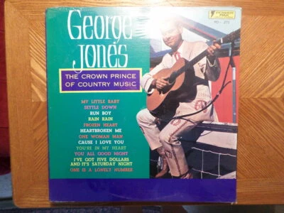 FACTORY SEALED POWER PAK LP RECORD/GEORGE JONES/CROWN PRINCE OF COUNTRY MUSIC - Image 1 of 2