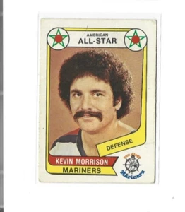 1976-77 O-Pee-Chee WHA #68 Kevin Morrison AS VG - Picture 1 of 2