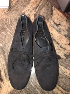 FABULOSO ~THE FLEXX~ CONFORT FLAC CORDONES SHOW~NUBUCK TALLA 10 - Imagen 1 de 5