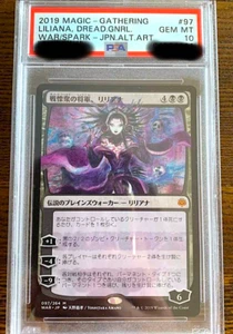 PSA 10 MTG Liliana Dreadhorde General Alt Art 097/264 Amano Japanese - Picture 1 of 2
