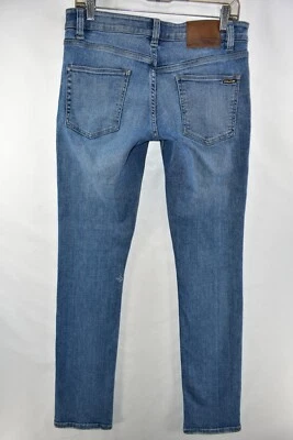 Volcom Vorta Slim Straight Stretch Jeans Mens Size 29 Blue Meas. 30x33.5 - Image 1 of 4