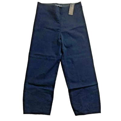 Pantalones de montar para mujer Equestrian Designs negros elásticos pierna recta pantorrilla cremallera S Foto 1 de 4